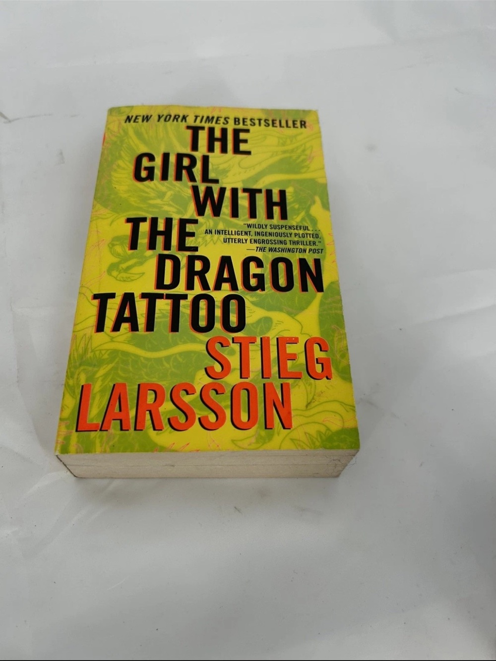 The girl with the dragon tattoo Millennium by Stieg Larsson (Books 1 )